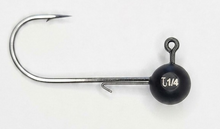 Load image into Gallery viewer, 1/4 oz tungsten ball jig head tackle outfit