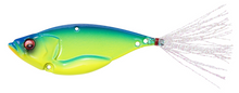 Load image into Gallery viewer, Megabass Dyna Response Blade Bait fishing lure with vibrant finish and treble hooks.