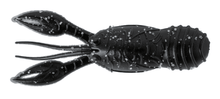 Load image into Gallery viewer, Great Lakes Finesse 2.5-inch Juvy Craw soft plastic bait with floating claws and tentacles, designed to mimic juvenile crawfish for bass fishing techniques like dragging, cracking, and swimming