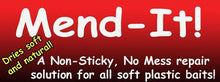Load image into Gallery viewer, Mend-It | Soft Plastic Bait Glue Repair