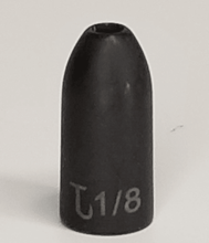 Load image into Gallery viewer, 1/8 ounce tungsten worm weight