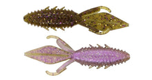 Load image into Gallery viewer, X Zone Adrenaline Bug Jr. 3.5-inch soft plastic creature bait with floating claws, ideal for bass fishing, flipping, pitching, and Ned rigs.