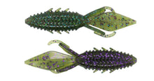 Load image into Gallery viewer, X Zone Adrenaline Bug Jr. 3.5-inch soft plastic creature bait with floating claws, ideal for bass fishing, flipping, pitching, and Ned rigs.