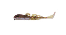 Load image into Gallery viewer, X Zone Stealth Invader 3-inch soft plastic bait with inverted paddle tail, designed to mimic goby, shiner, chub, and fathead minnow forage, ideal for bass and walleye fishing techniques like drop shotting, Ned rigging, and finesse presentations