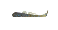 Load image into Gallery viewer, X Zone Stealth Invader 3-inch soft plastic bait with inverted paddle tail, designed to mimic goby, shiner, chub, and fathead minnow forage, ideal for bass and walleye fishing techniques like drop shotting, Ned rigging, and finesse presentations