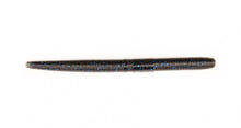 Load image into Gallery viewer, X Zone True Center Stick 6-inch soft plastic stick bait with raised ribbed body and 'WACKY ZONE' marking, designed for Texas rigging, wacky rigging, and finesse bass fishing