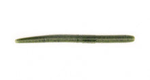 Load image into Gallery viewer, X Zone True Center Stick 6-inch soft plastic stick bait with raised ribbed body and 'WACKY ZONE' marking, designed for Texas rigging, wacky rigging, and finesse bass fishing