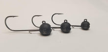 Load image into Gallery viewer, Premium tungsten ball head jigs with sharp hooks, ideal for versatile freshwater fishing on TackleOutfit.ca