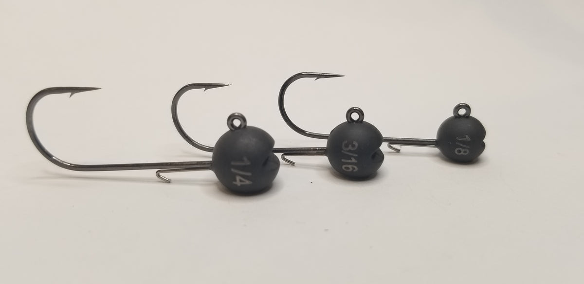 Tungsten Ball Head Jigs (5 pieces) – Tackle Outfit