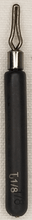 Load image into Gallery viewer, 1/8 ounce line pinch tungsten cylinder drop shot weight
