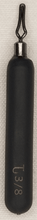 Load image into Gallery viewer, 3/8 ounce line pinch tungsten cylinder drop shot weight
