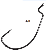 Load image into Gallery viewer, Gamakatsu Worm Hooks - Offset Shank Extra Wide Gap (EWG) offer superior strength and sharpness for rigging soft plastics. Designed with an offset shank and wide gap, these hooks ensure secure hooksets, making them ideal for bass fishing in heavy cover and tough conditions