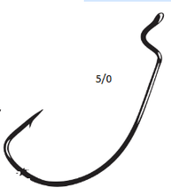 Load image into Gallery viewer, Gamakatsu Worm Hooks - Offset Shank Extra Wide Gap (EWG) offer superior strength and sharpness for rigging soft plastics. Designed with an offset shank and wide gap, these hooks ensure secure hooksets, making them ideal for bass fishing in heavy cover and tough conditions