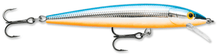 Load image into Gallery viewer, Rapala husky jerk silver blue. Featuring suspending/neutral buoyancy with long casting ability.  It has loud rattles and runs straight. You can cast or troll. Features premium VMC® black nickel hooks three superior finish styles hand tuned & tank tested