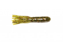 Load image into Gallery viewer, X Zone X-Tube 3.75-inch soft plastic tube bait with segmented body and salt-loaded formula, ideal for bass fishing techniques like dragging, jigging, flipping, pitching, and punching