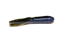 Load image into Gallery viewer, X Zone X-Tube 3.75-inch soft plastic tube bait with segmented body and salt-loaded formula, ideal for bass fishing techniques like dragging, jigging, flipping, pitching, and punching