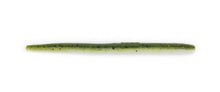 Load image into Gallery viewer, X Zone True Center Stick 5-inch soft plastic stick bait with raised ribbed body and 'WACKY ZONE' marking, designed for Texas rigging, wacky rigging, and finesse bass fishing