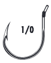 Load image into Gallery viewer, VMC® Wacky Hook Black Nickel features a sharp, durable design with a corrosion-resistant black nickel finish. Perfect for wacky rig presentations, it ensures secure hooksets and optimal performance, making it an essential tool for bass fishing in various conditions