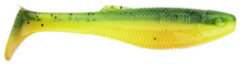 Load image into Gallery viewer, Rapala CrushCity Heavy Hitter swimbait with aggressive paddle tail action for bass, walleye, pike and lake trout fishing in heavy cover
