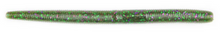 Load image into Gallery viewer, X Zone True Center Stick 5-inch soft plastic stick bait with raised ribbed body and 'WACKY ZONE' marking, designed for Texas rigging, wacky rigging, and finesse bass fishing
