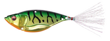 Load image into Gallery viewer, Megabass Dyna Response Blade Bait fishing lure with vibrant finish and treble hooks.
