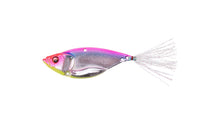 Load image into Gallery viewer, Megabass Dyna Response Blade Bait fishing lure with vibrant finish and treble hooks.
