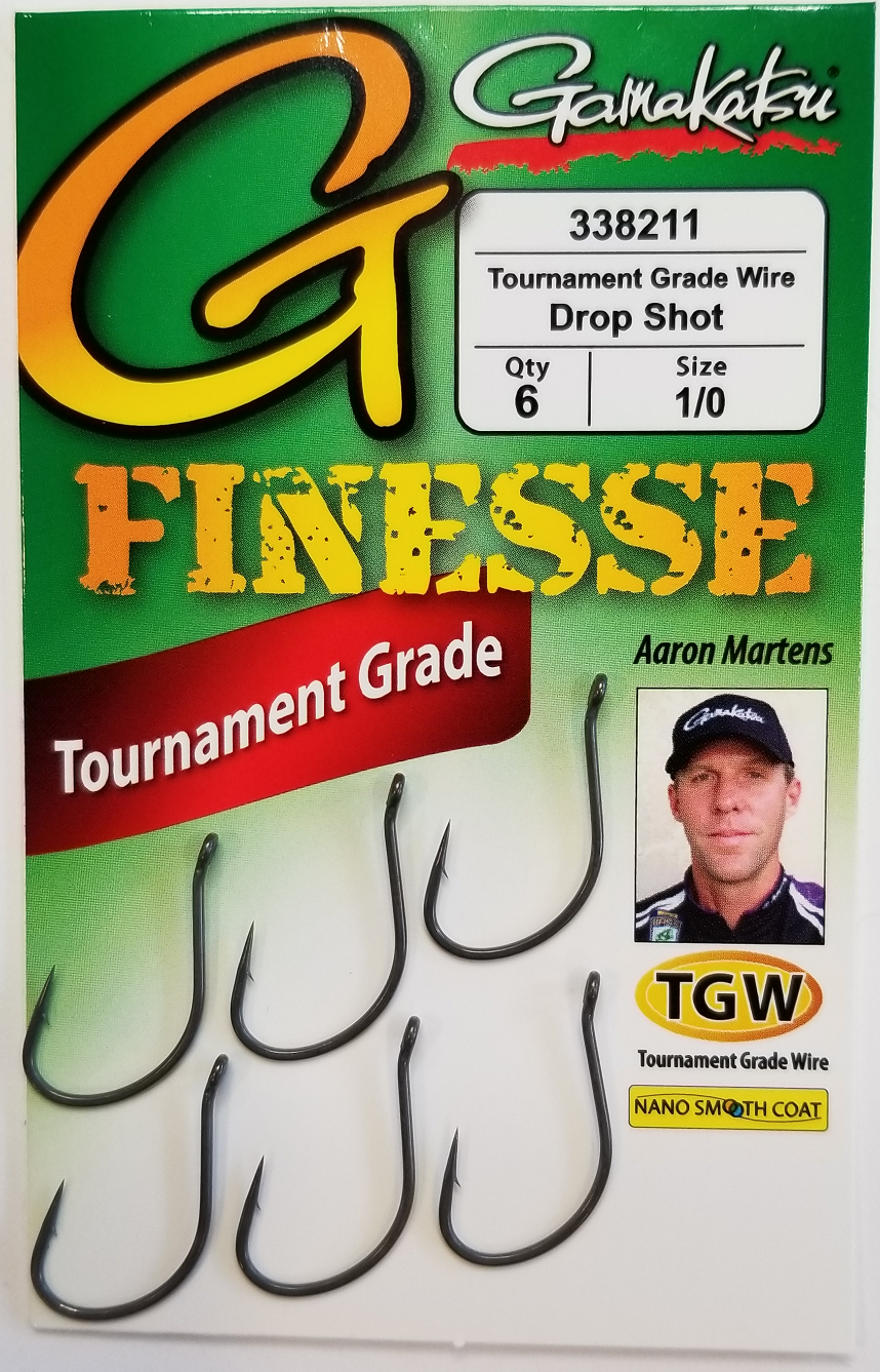 G-FINESSE Drop Shot Hook (6 piece) – Tackle Outfit
