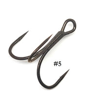 Load image into Gallery viewer, Gamakatsu G Finesse number 5 Short Shank Treble Hook
